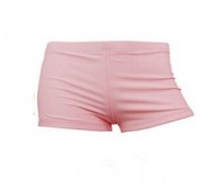 SKST003 design split women's swimming trunks style custom-made anti-exposure swimming trunks style women's swimming trunks make solid color square swimming trunks style swimming trunks factory detail view-5